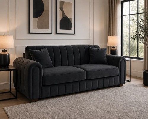 Oliveira plush sofa set - 3+2,