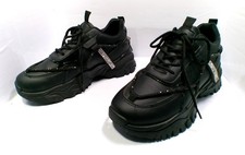 Black Faux Leather Sparkle