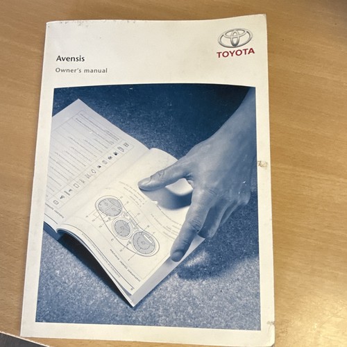 Toyota avensis owners manual - toyota,