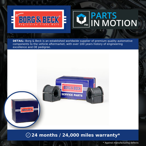 Anti roll bar - bar, bush