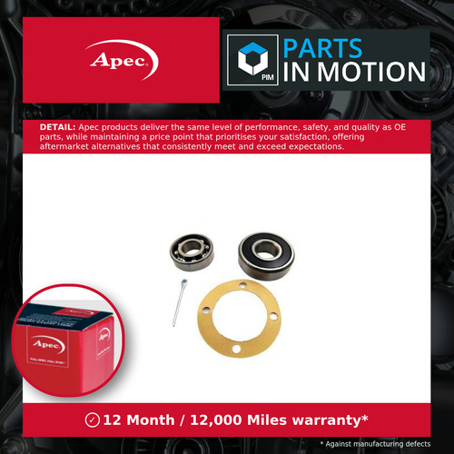 Wheel bearing kit - wheel, fits