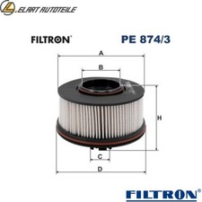 FUEL FILTER PE 874/3 FOR HYUNDAI SANTA/FE/IV/SUV/Van D4HB 2.2L D4HA 2.0L 