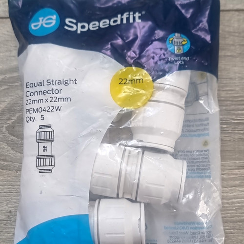 Speedfit pem0422w 22x22mm - speedfit,