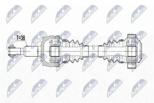 Nty drive shaft npw - nty, npw-ww-177