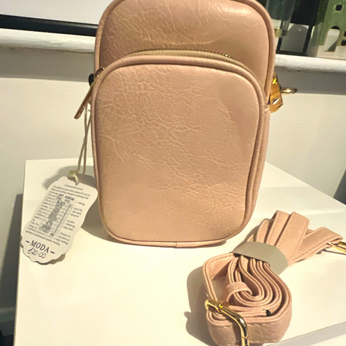 Moda pink faux leather - moda,
