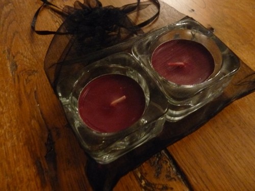 Tea light gift set - set,