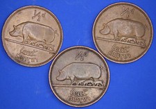 3x Irish Ireland EIRE Half