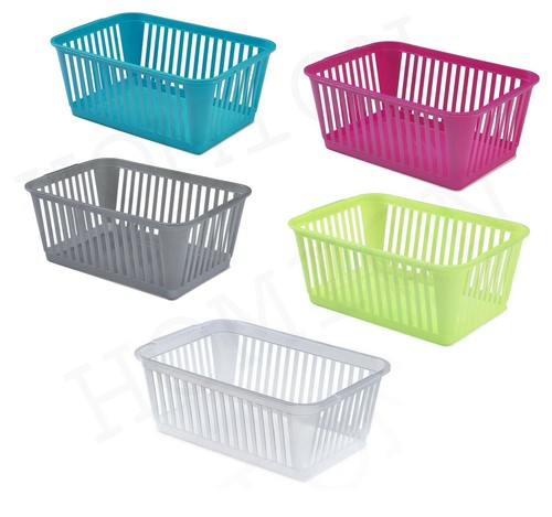 Plastic storage basket - plastic,