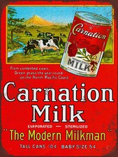 Carnation milk retro - carnation, replica