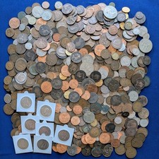British Coins Joblot 7kg Collection Victoria to Elizabeth II Some Carded Circula