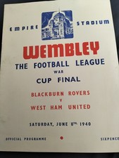 1940 FOOTBALL LEAGUE WAR CUP