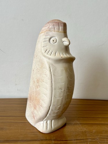 Vintage heavy stone carved - vintage, owl