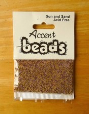 Accent Beads ‘Sun and Sand’ by Creative Crafts Ltd.
