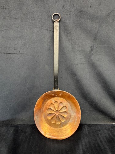 Vintage copper hearth pan - vintage,