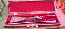 Antique Mahogany Hunting Sporting Gun / Shotgun Case very good condition