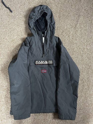 Napapijri dark grey green - napapijri, grey/green