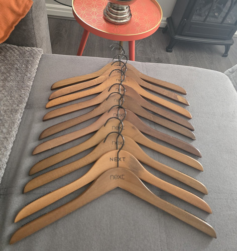 Next wooden coat hangers - next,