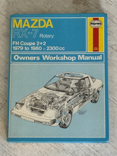 Haynes manual 460 mazda rx - 460, rx-7