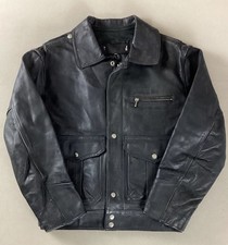 Vintage Heavy Leather Bomber