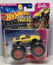 HOT WHEELS MONSTER TRUCKS - BARBIE CORVETTE XL- 2024 - JCD97 - NEW SEALED