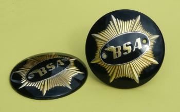 Tank badges bsa gold star - bsa,