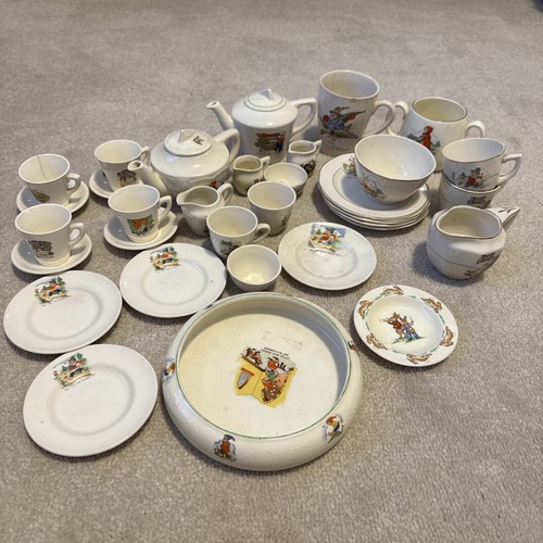 Vintage children tea - tea, set