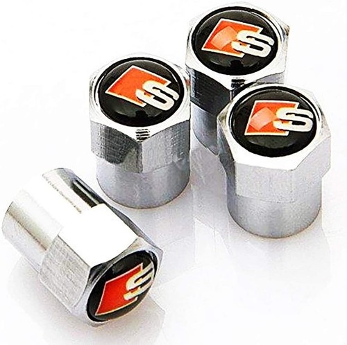 Line chrome metal tire valve - metal,