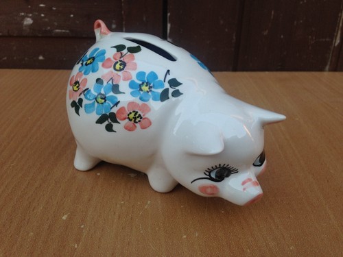 Vintage piggy bank money box - piggy,