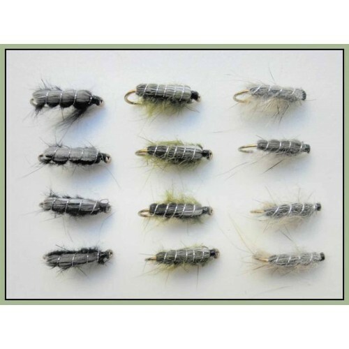 Semtex nymph trout flies - flies,, 12