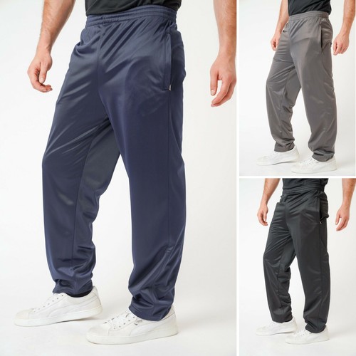 Mens tracksuit bottoms silky - bottoms,