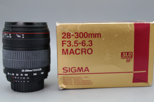 Sigma 300mm 6 3 - 28–300mm, f/3.5–6.3