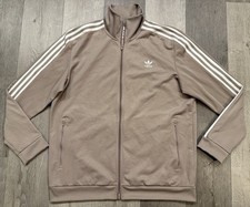 Adidas Men’s Beige (Vapour Grey) Beckenbauer Track Jacket - XL (CW1255)