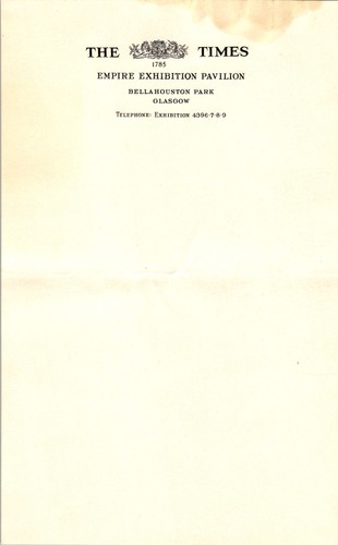 1938 empire exhibition glasgow - empire,