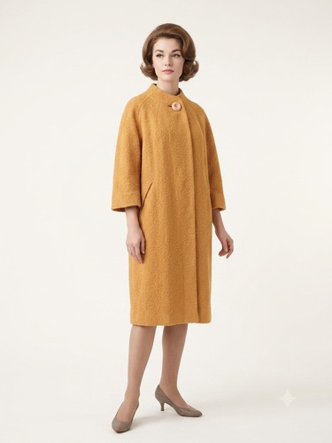 1950 60s marigold yellow - 1950's,