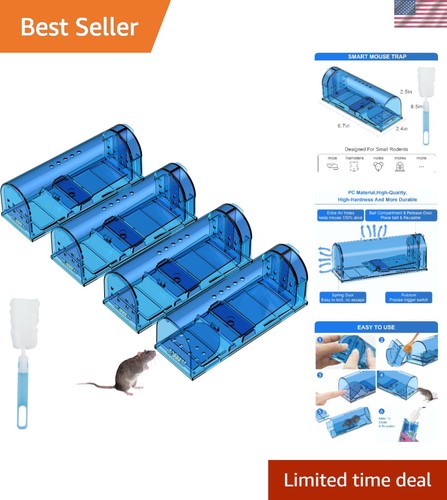 Compact humane mouse traps - humane,