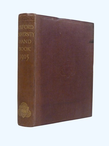 Oxford university 1915 - university,