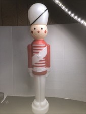 VTG Toy Soldier Blow Mold