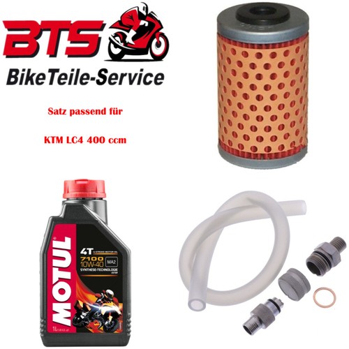 Set oil filter drain plug - set, 1l