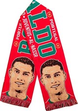scarf cristiano ronaldo all teams fan football scarves 1 sided