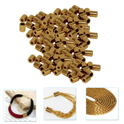 Metal cord toggles gold - gold, bugle