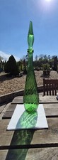 Vtg Mid Century Emerald Green