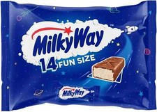 milky way chocolate fun size bars multipark 15 * 15.5g