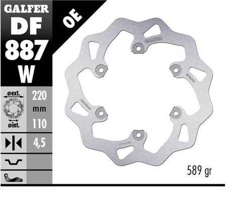 Galfer wave brake disc - galfer,