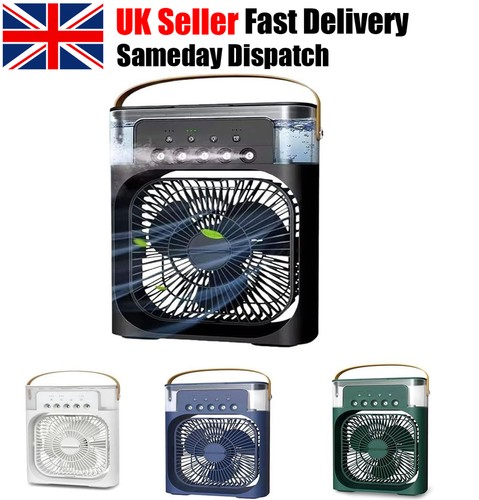 Portable misting cooling fan - misting,