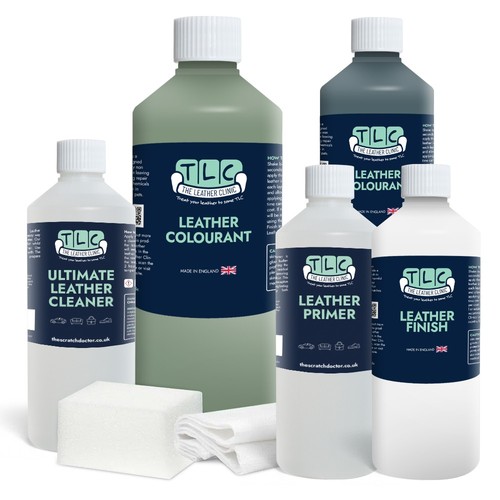 Antique green leather - antique,