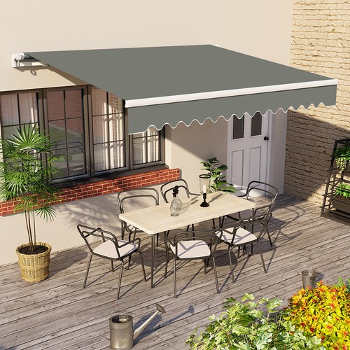 Manual awning patio - 4, 3m