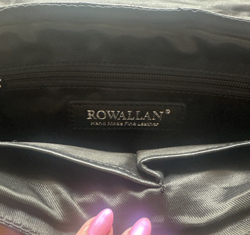 Rowallan black leather - rowallan,