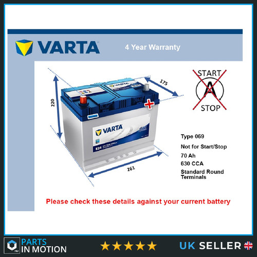 Battery fits daewoo musso - battery,