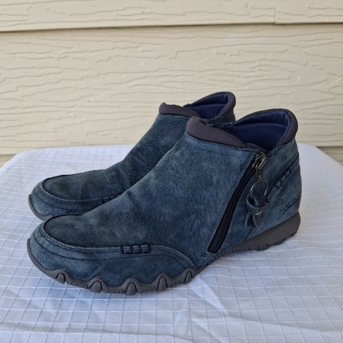 Skechers navy suede - navy,