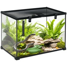 PawHut Glass Reptile Terrarium